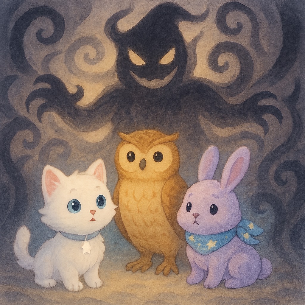 Illustration for Chapter 4: Facing the Shadows