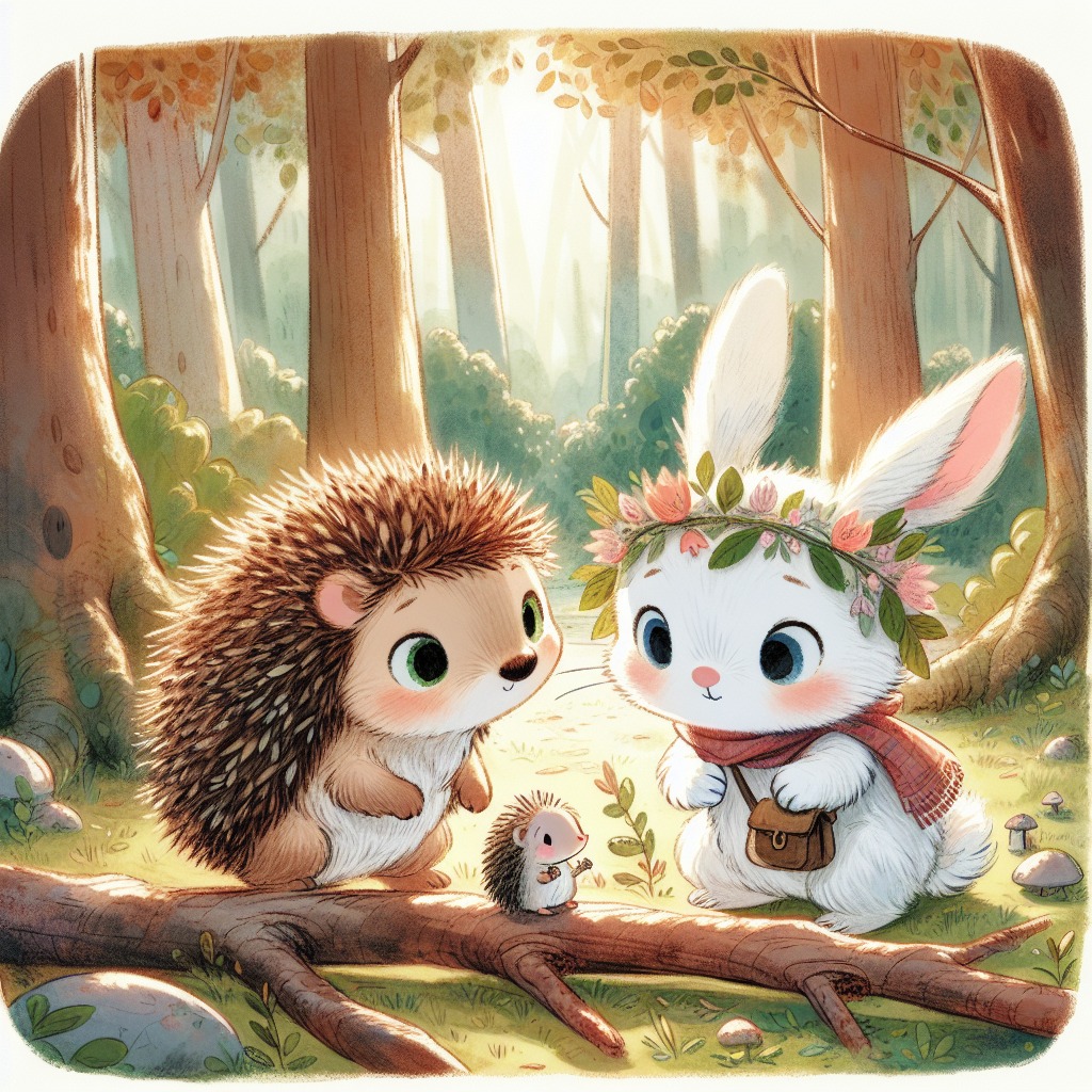 Illustration for Chapter 3: Into the Whispering Woods