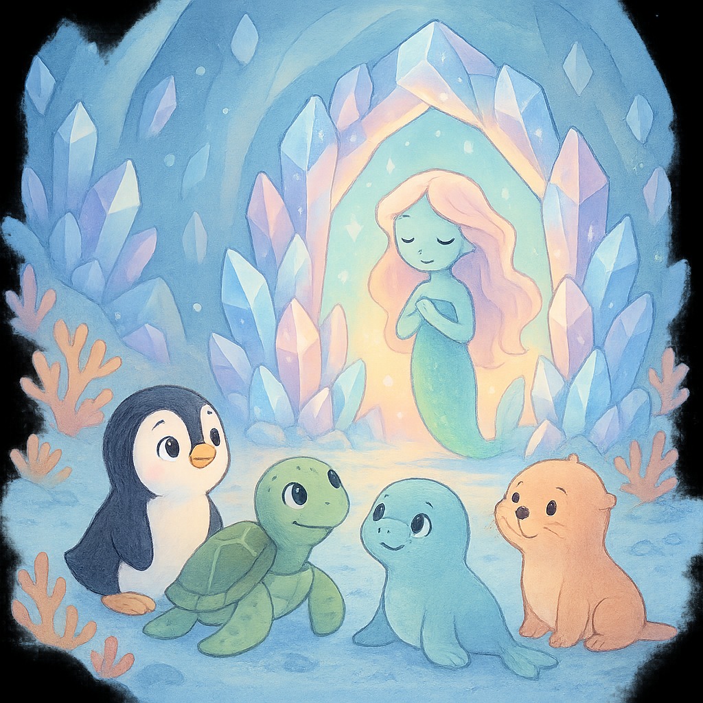 Illustration for Chapter 3: The Crystal Cove