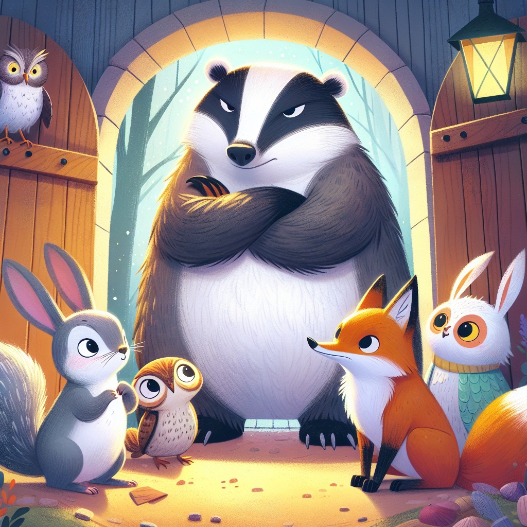 Illustration for Chapter 3: The Grumpy Badger