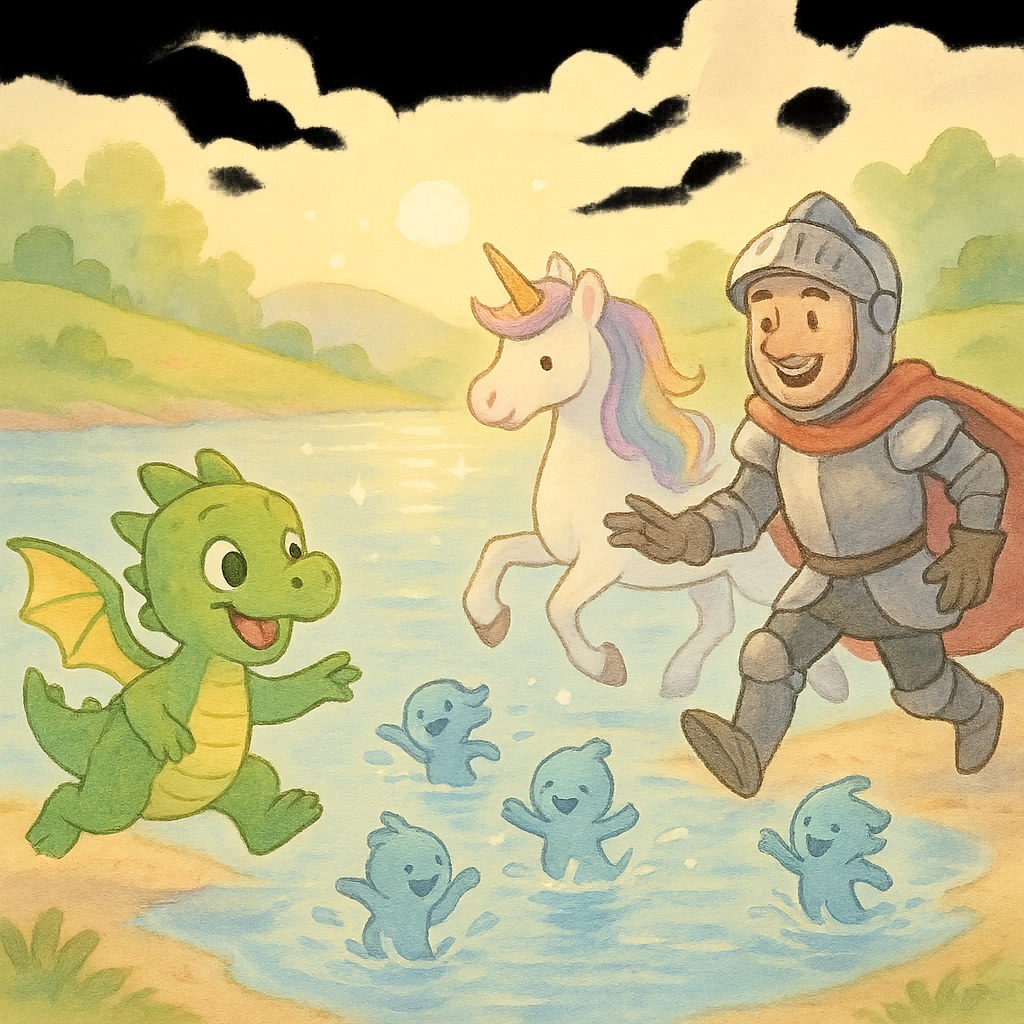 Illustration for Chapter 3: "Lacul Cristal"