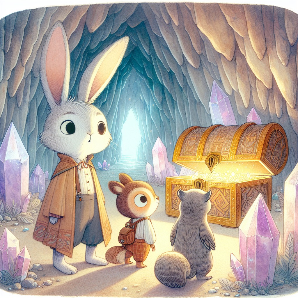 Illustration for Chapter 3: The Cave of Secrets