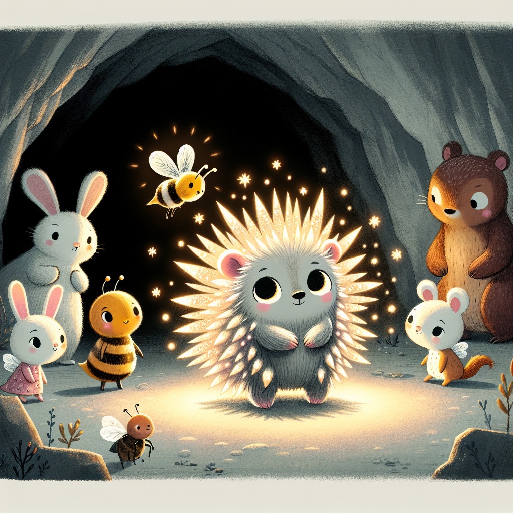 Illustration for Chapter 2: The Gloomy Cave