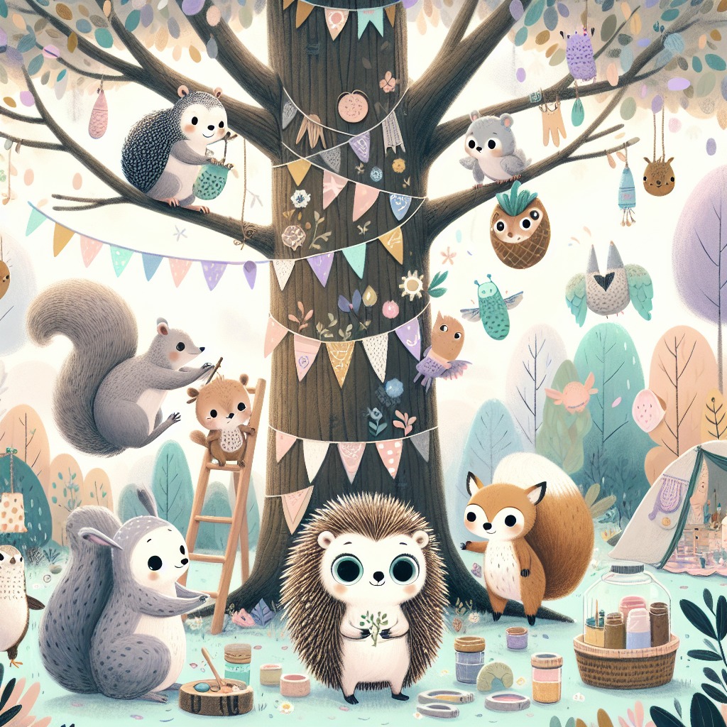 Illustration for Chapter 4: The Great Oak Tree