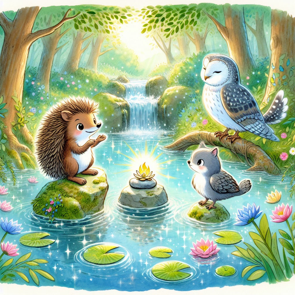 Illustration for Chapter 2: The Enchanted Stream