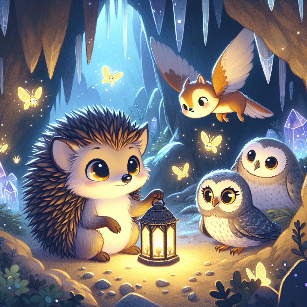 Illustration for Chapter 3: The Mysterious Cave