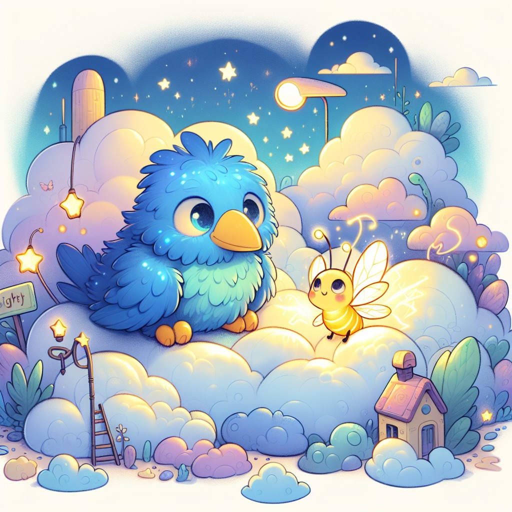 Zephyr and Flicker's Dreamy Adventure in the Cloud City