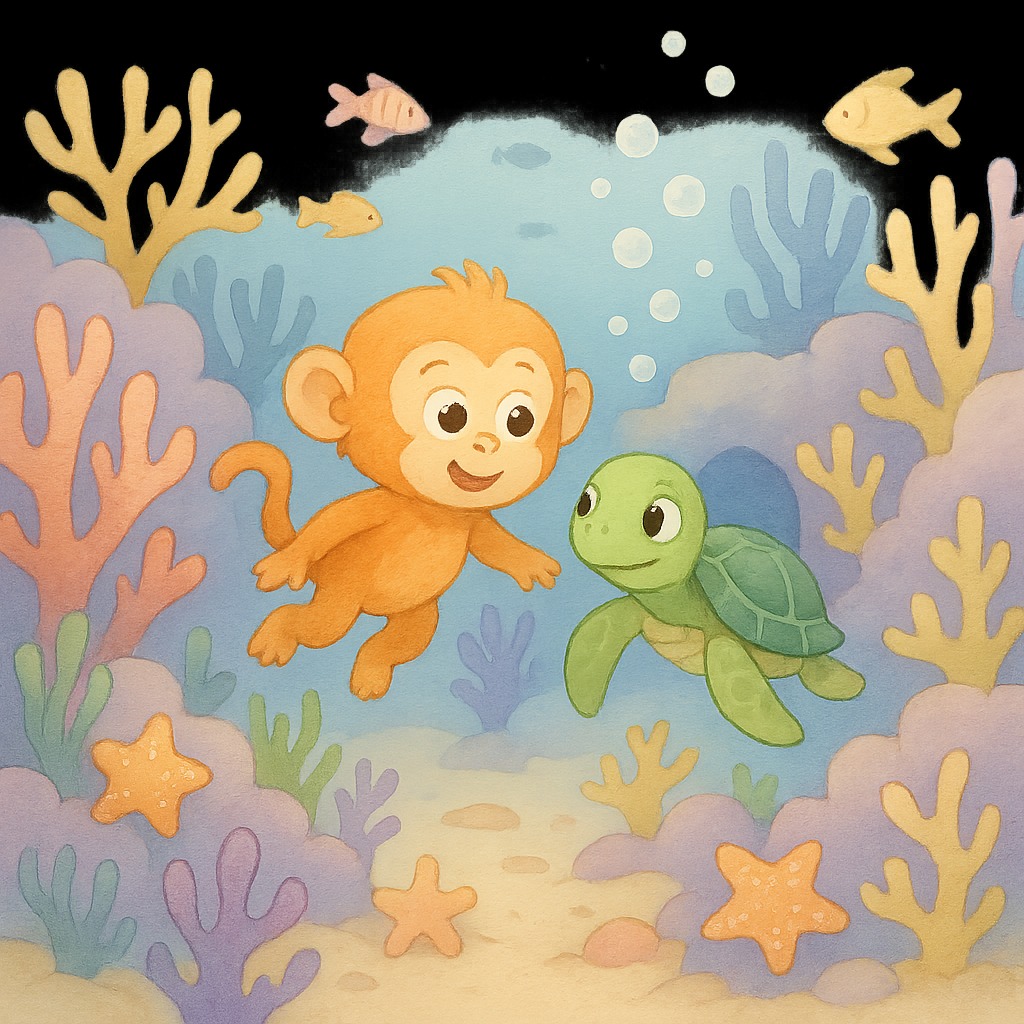 Illustration for Chapter 3: "Labirintul de Corali"