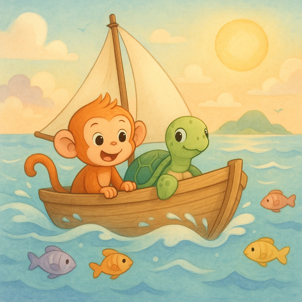Illustration for Chapter 2: "Navigând spre Aventură"