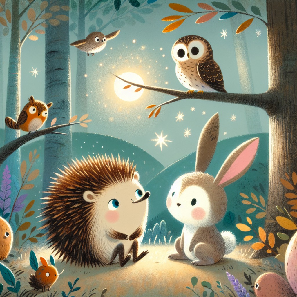 Illustration for Chapter 2: Gathering the Woodland Friends