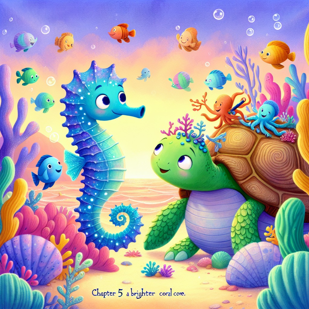 Illustration for Chapter 5: A Brighter Coral Cove