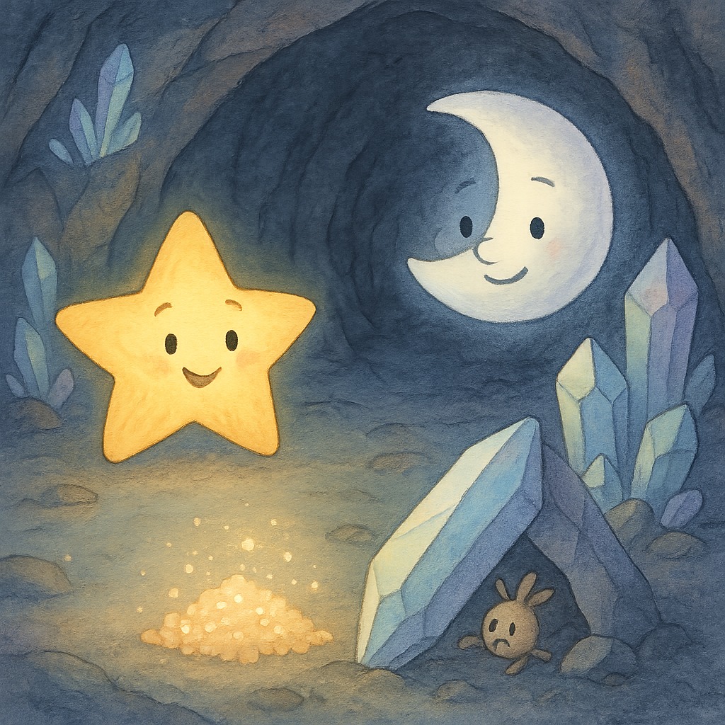 Illustration for Chapter 3: The Journey to the Stardust Cave