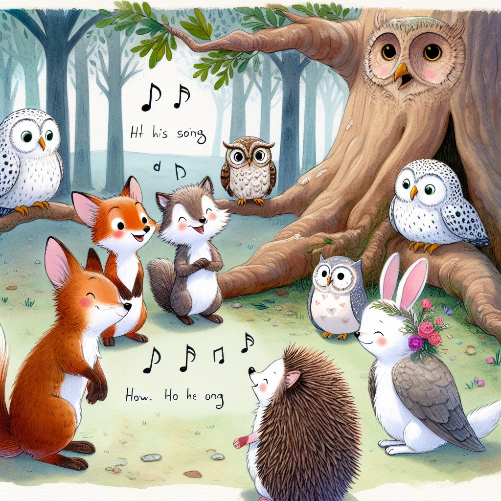 Illustration for Chapter 3: The Singing Challenge