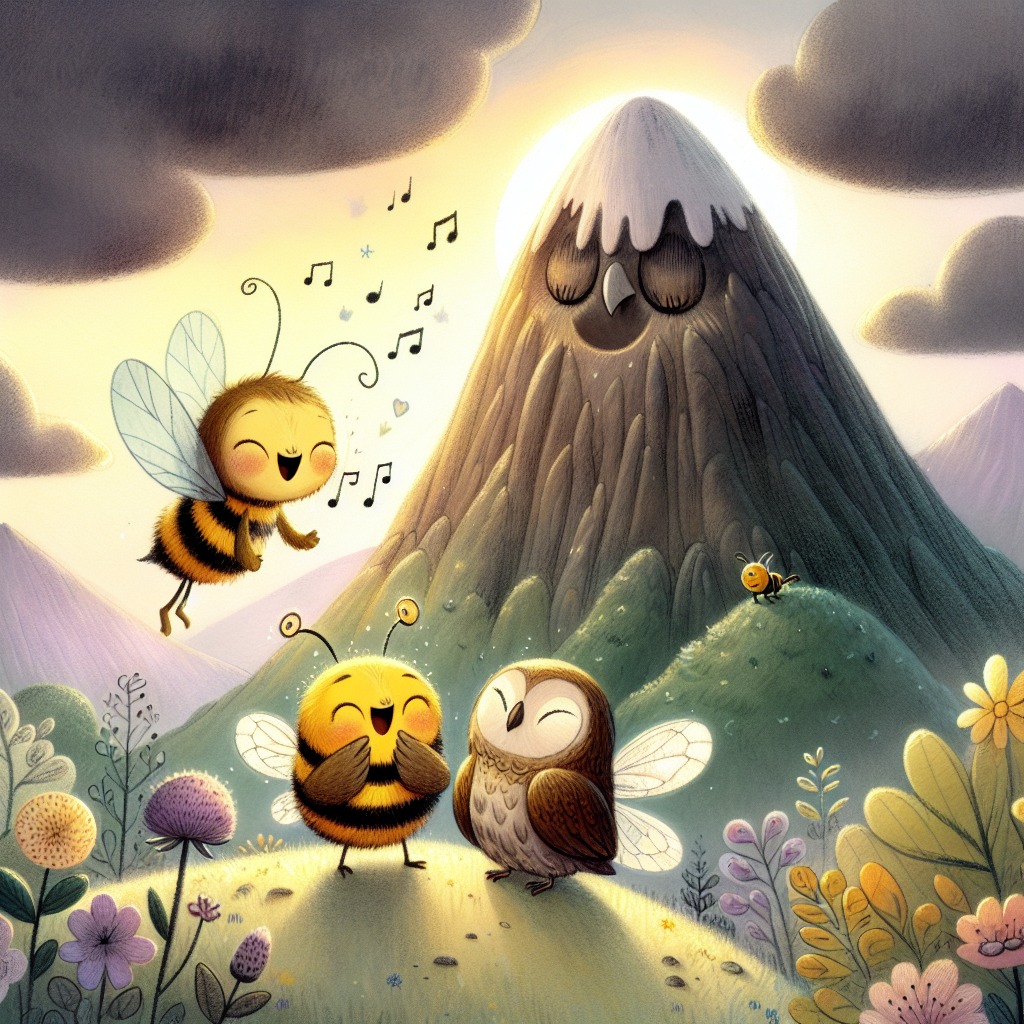 Illustration for Chapter 4: The Grumpy Mountain