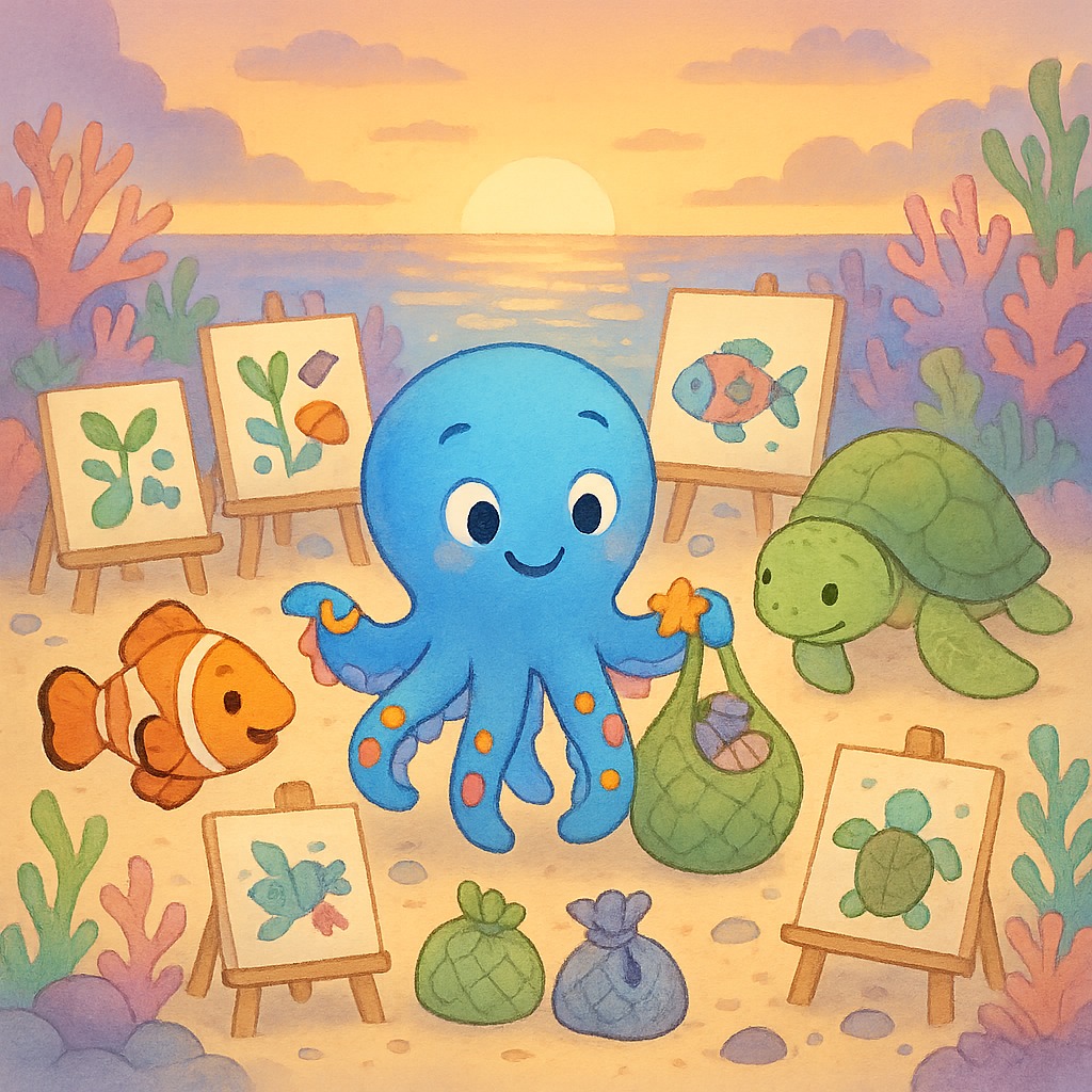 Illustration for Chapter 5: Caring for the Ocean