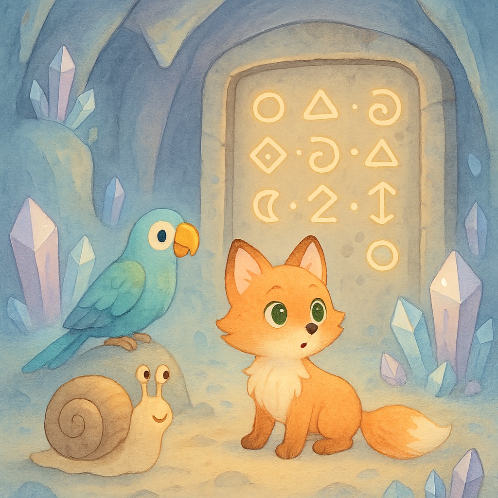 Illustration for Chapter 3: The Puzzle of the Caverns