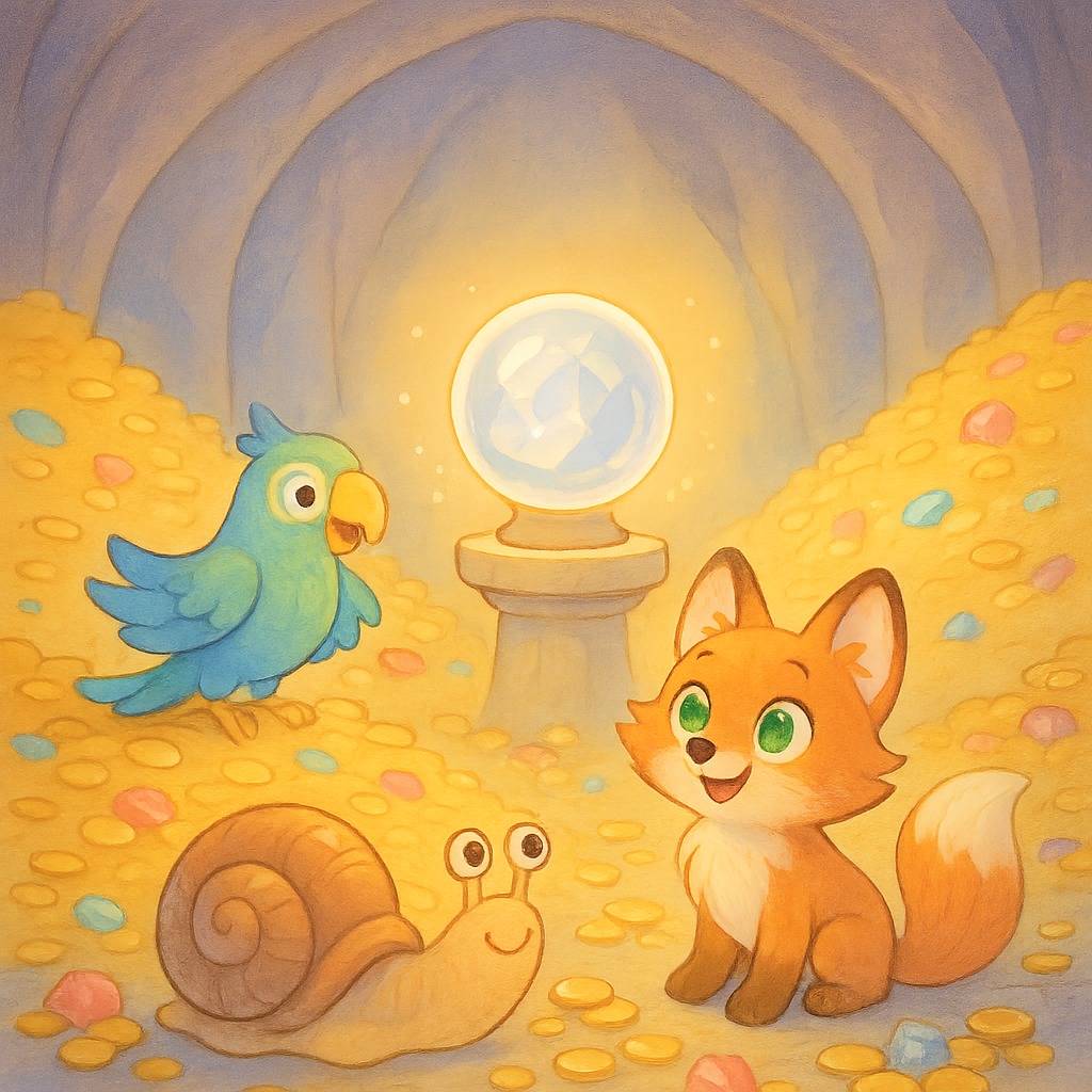 Illustration for Chapter 4: The Treasure Chamber