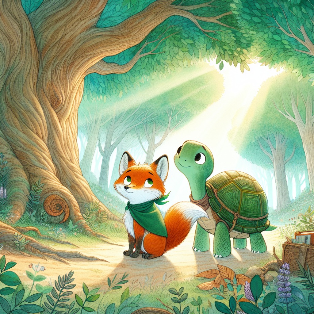 Illustration for Chapter 2: The Forest's Secret