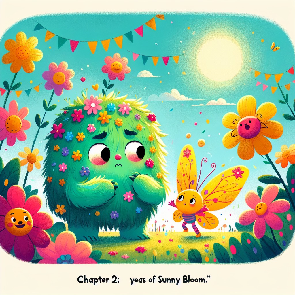 Illustration for Chapter 2: The Flower Festival