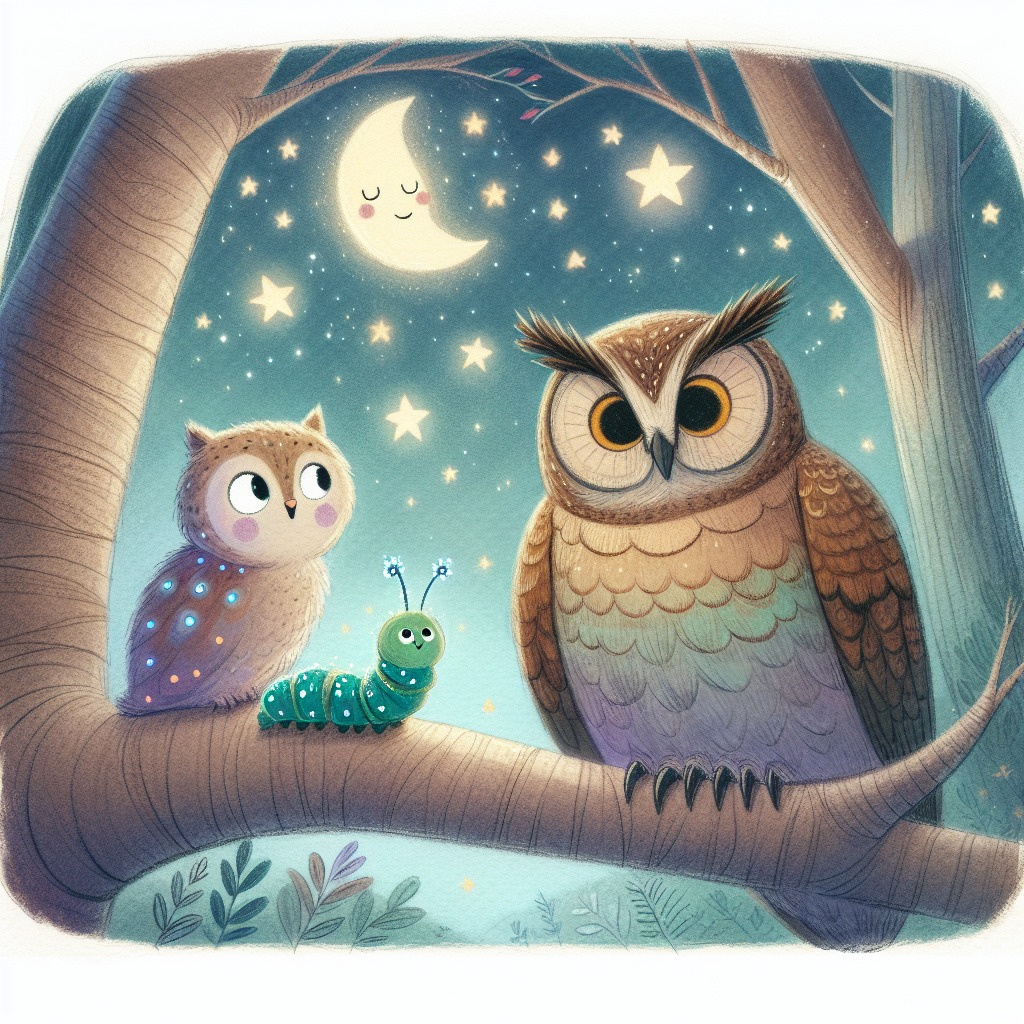 Illustration for Chapter 3: The Wise Owl