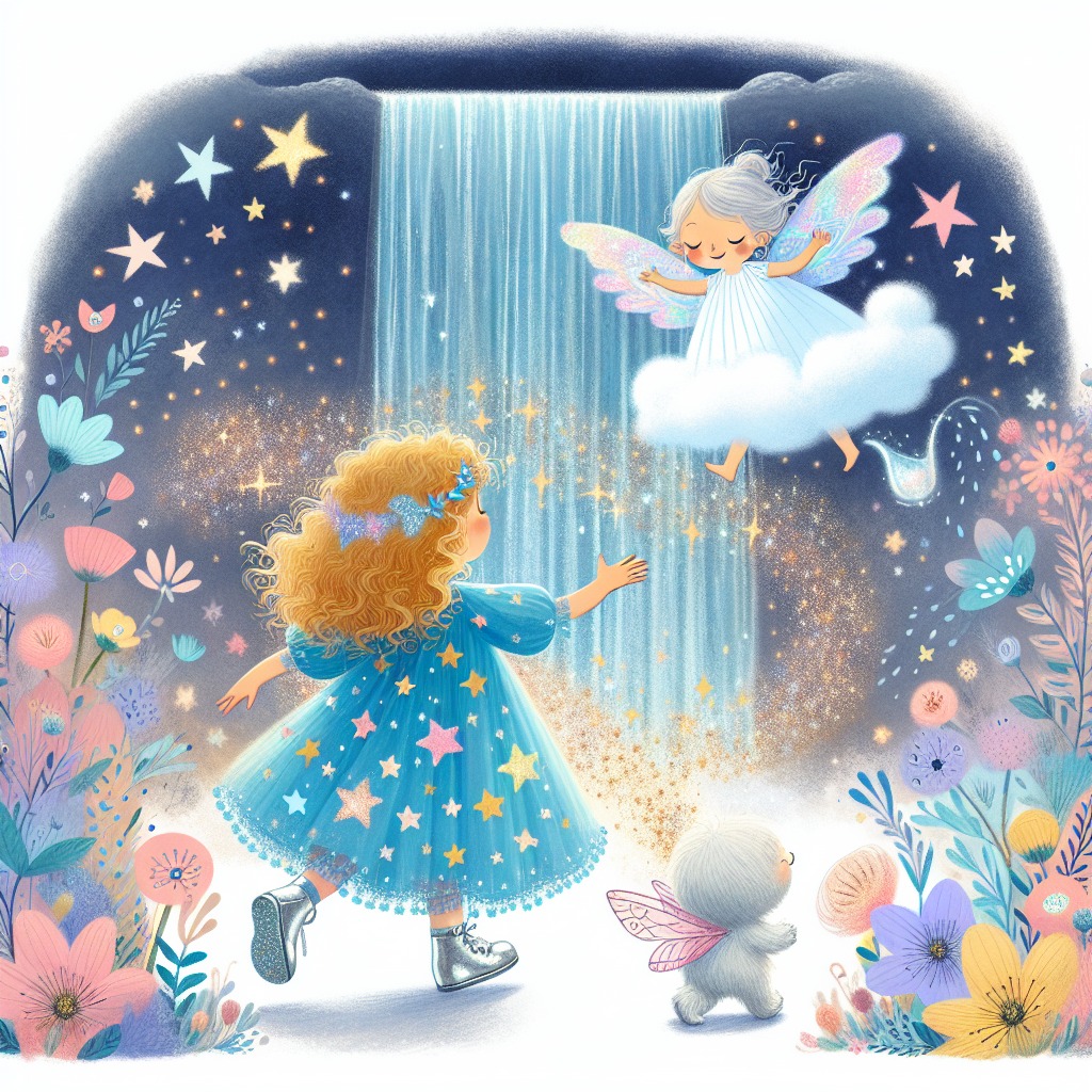 Illustration for Chapter 2: Meeting Breeze, the Cloud Creature