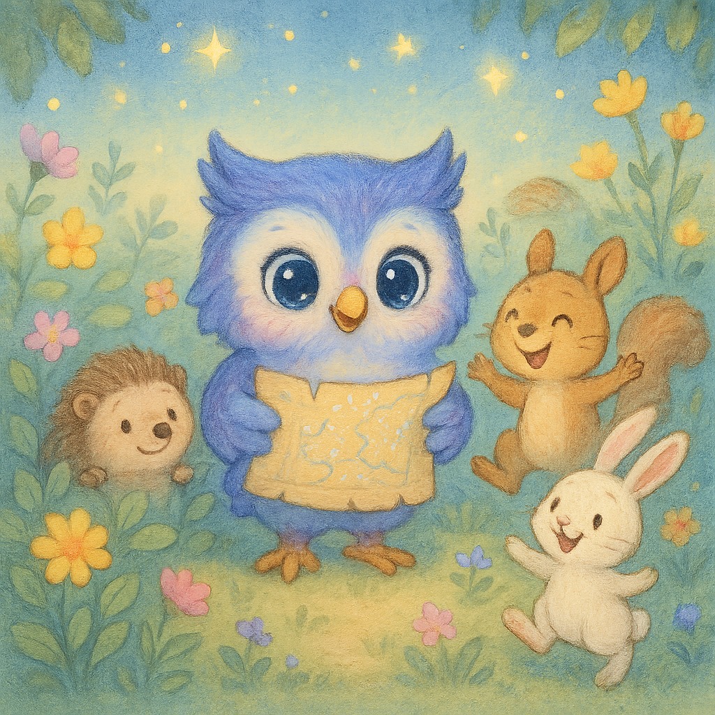 "Whimsy Bufnița și Harta Secretă a Sărbătorii"