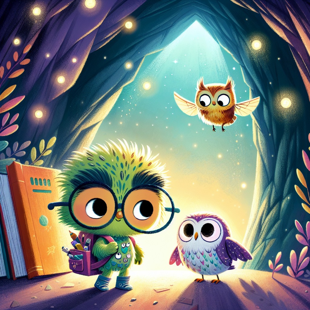 Illustration for Chapter 4: The Mountain of Mysteries