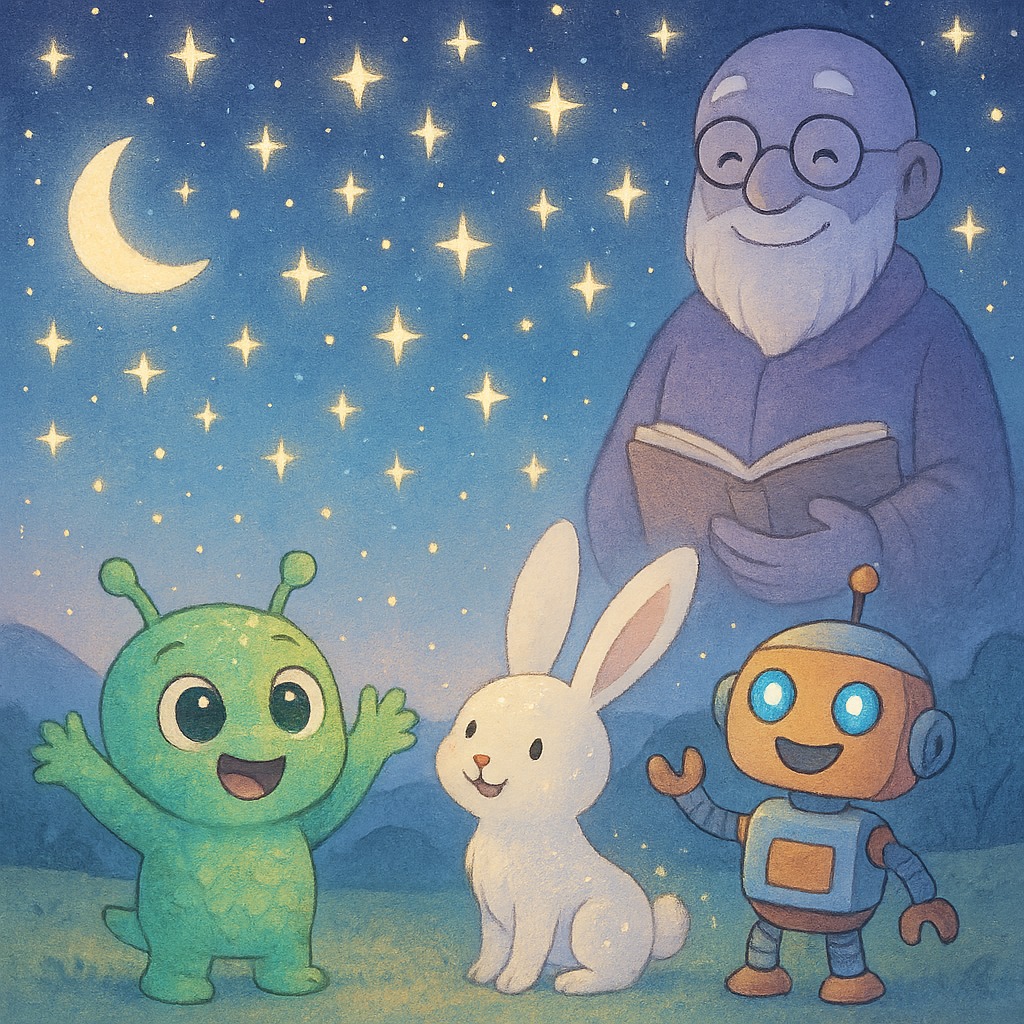 Illustration for Chapter 4: "Întoarcerea Stelelor"