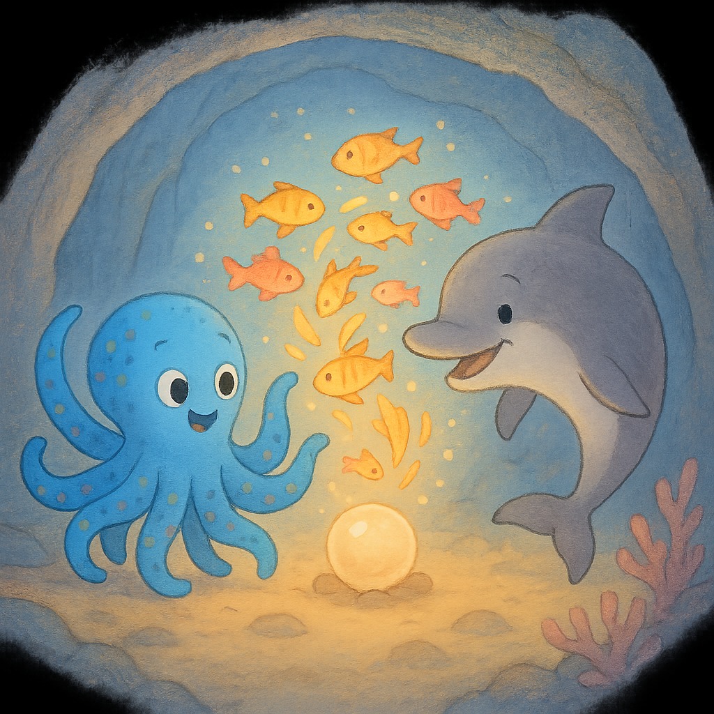 Illustration for Chapter 4: The Challenge of the Cave