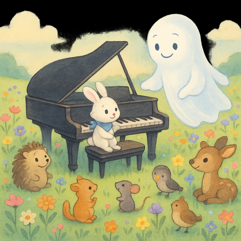 Illustration for Chapter 3: "Pajiștea Muzicală"