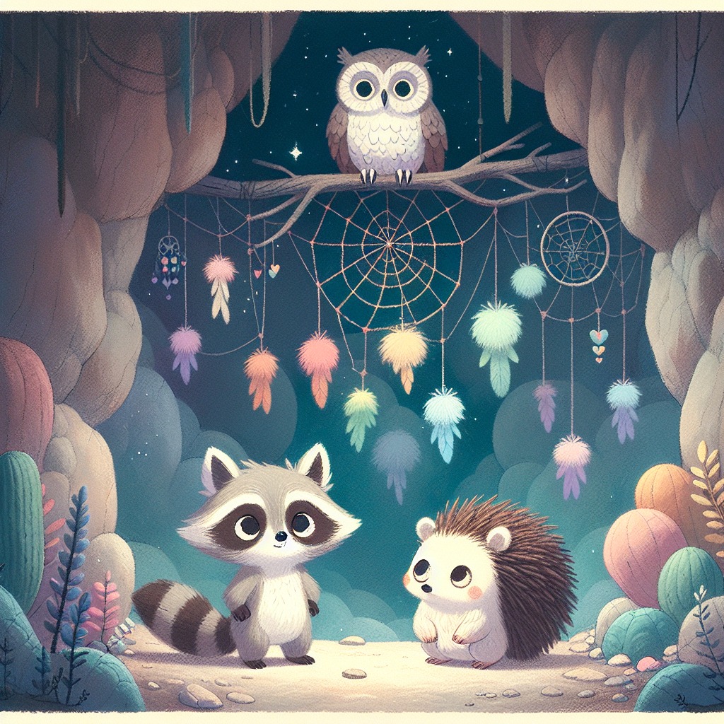 Illustration for Chapter 3: The Dreamcatcher Cave