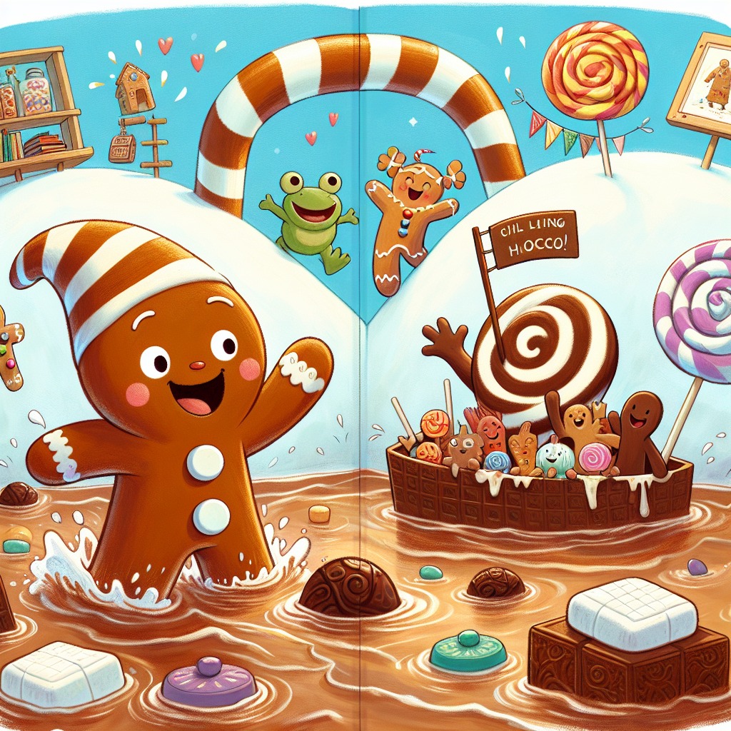 Illustration for Chapter 3: The Chocolate River
