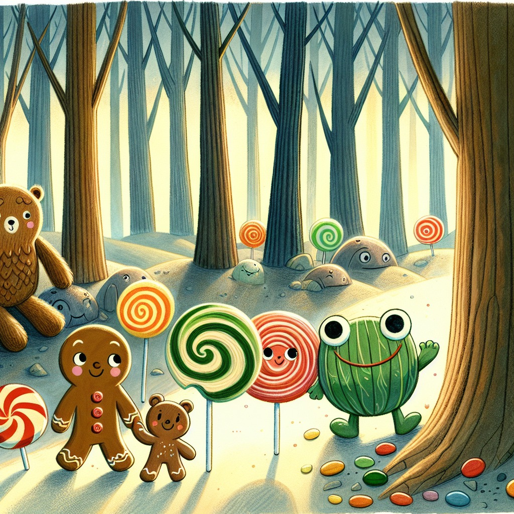 Illustration for Chapter 2: Into the Licorice Woods