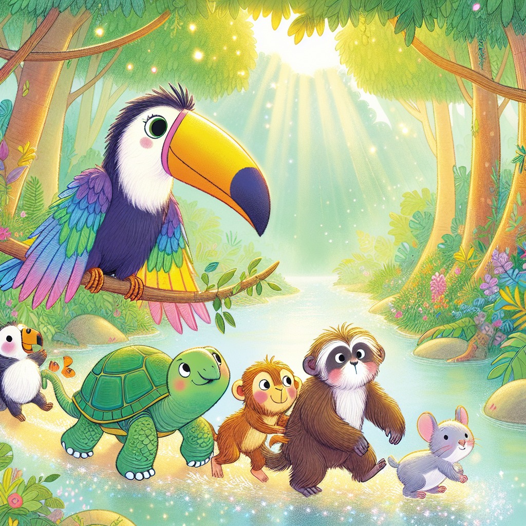 Illustration for Chapter 2: Into the Whispering Woods