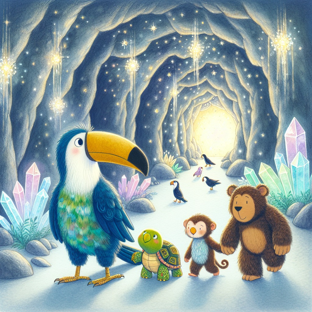 Illustration for Chapter 3: The Mysterious Cave