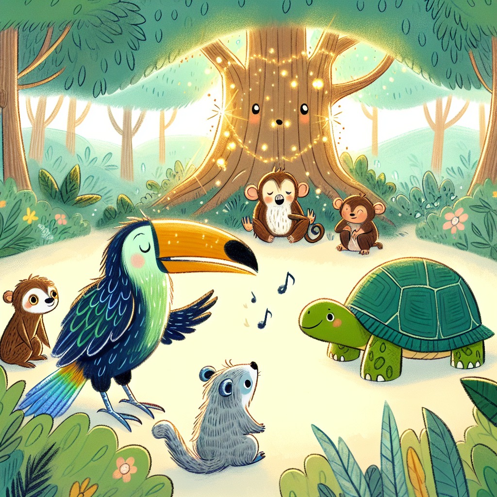 Illustration for Chapter 4: The Heart of the Woods