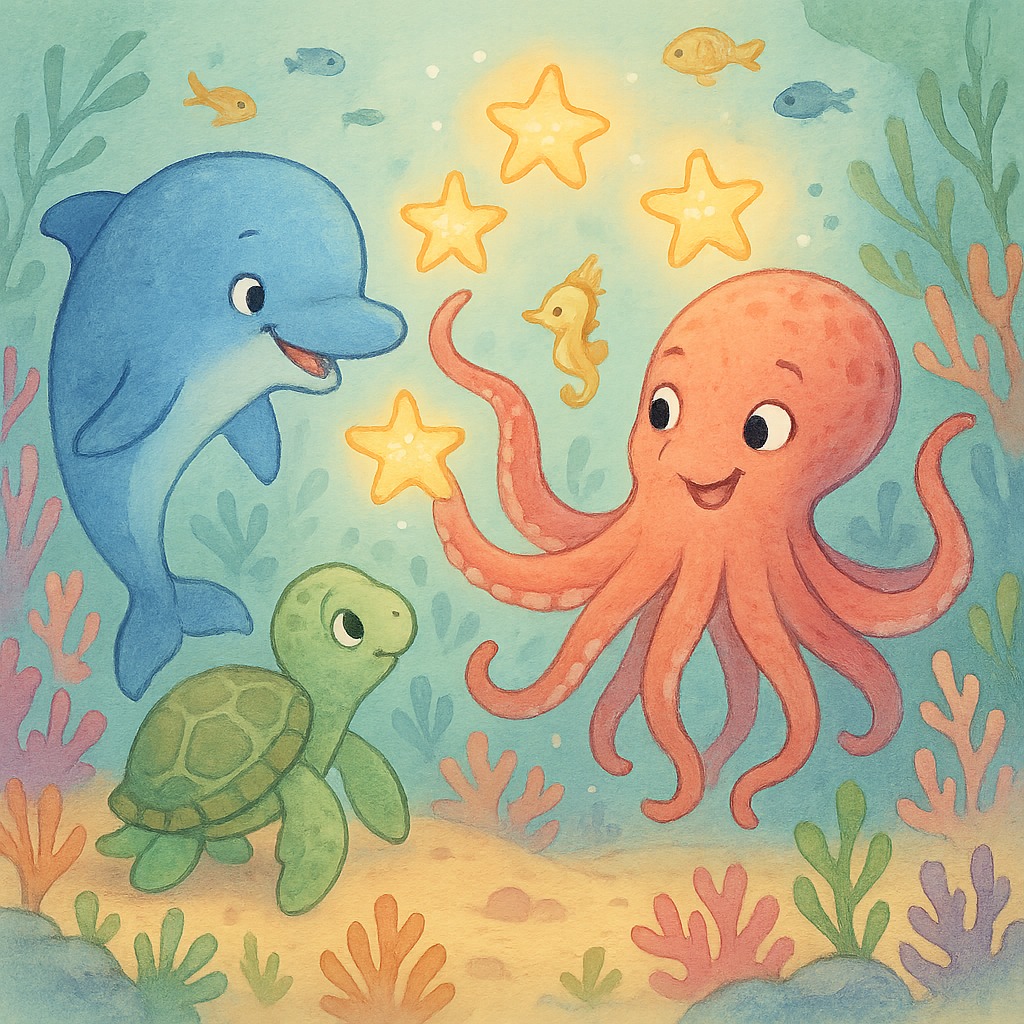 Illustration for Chapter 3: The Mischievous Octopus