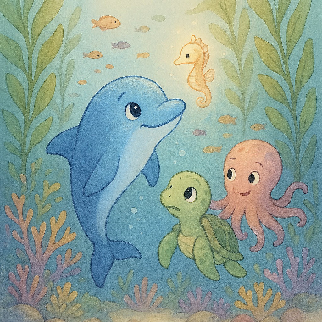 Illustration for Chapter 2: The Journey to the Magical Forest