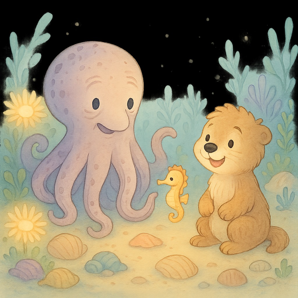 Illustration for Chapter 2: The Wise Old Octopus
