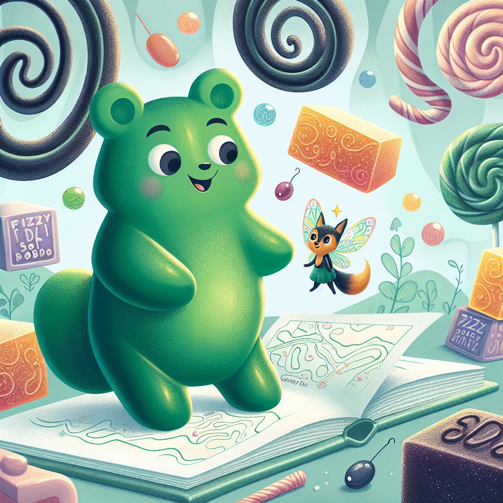 Illustration for Chapter 3: The Licorice Labyrinth