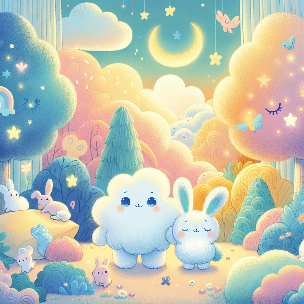 Illustration for Chapter 2: The Cotton Candy Forest