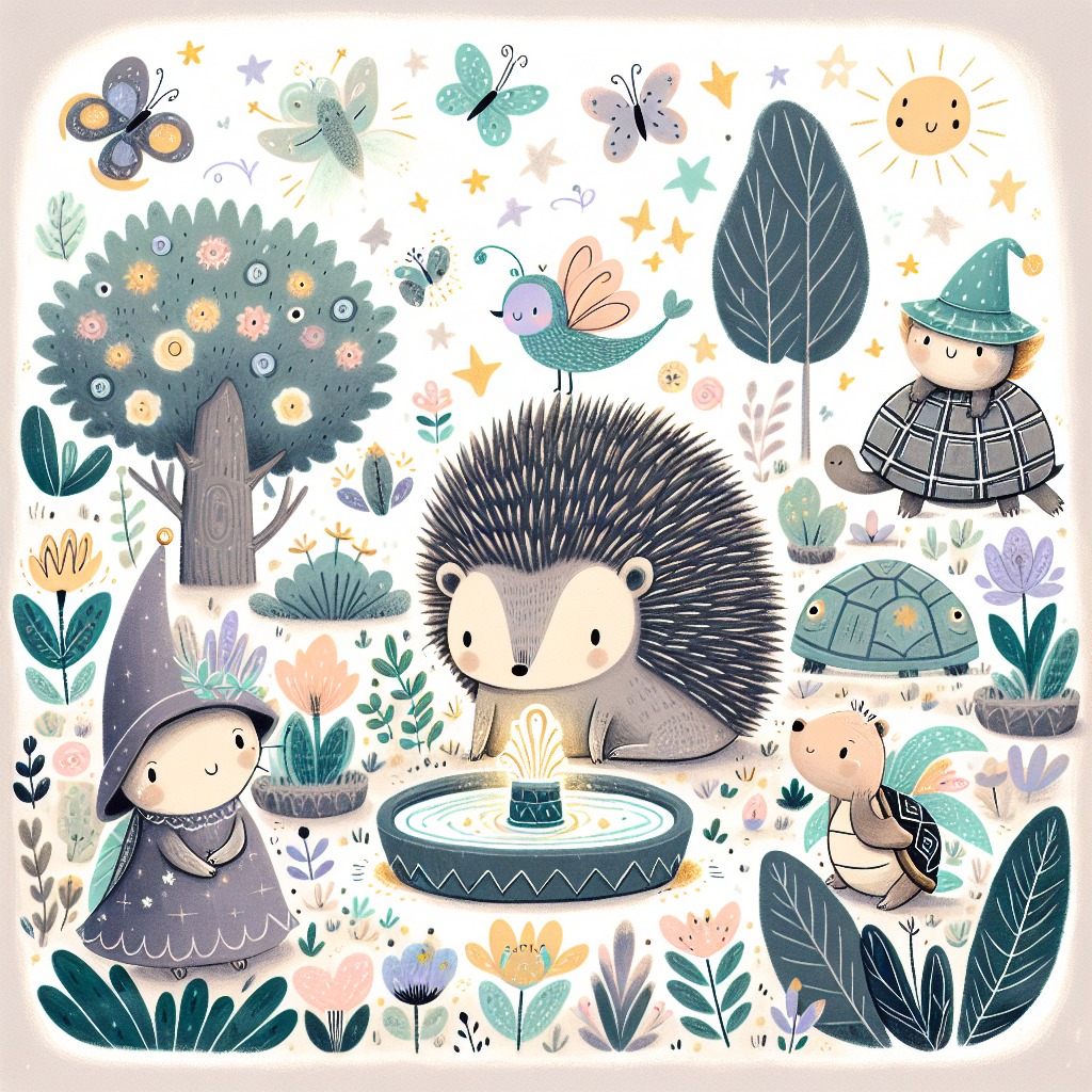 Illustration for Chapter 2: The Colorless Garden