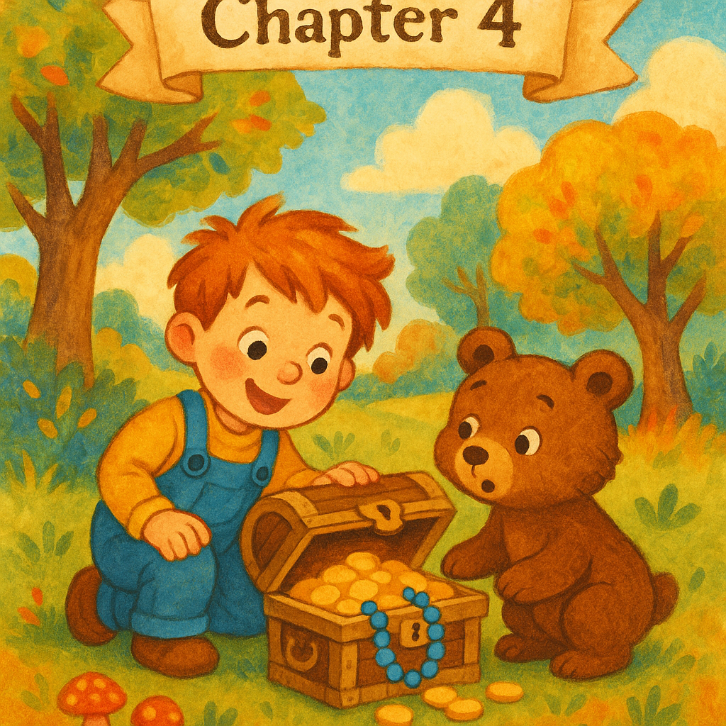 Illustration for Chapter 4: The Hidden Treasure