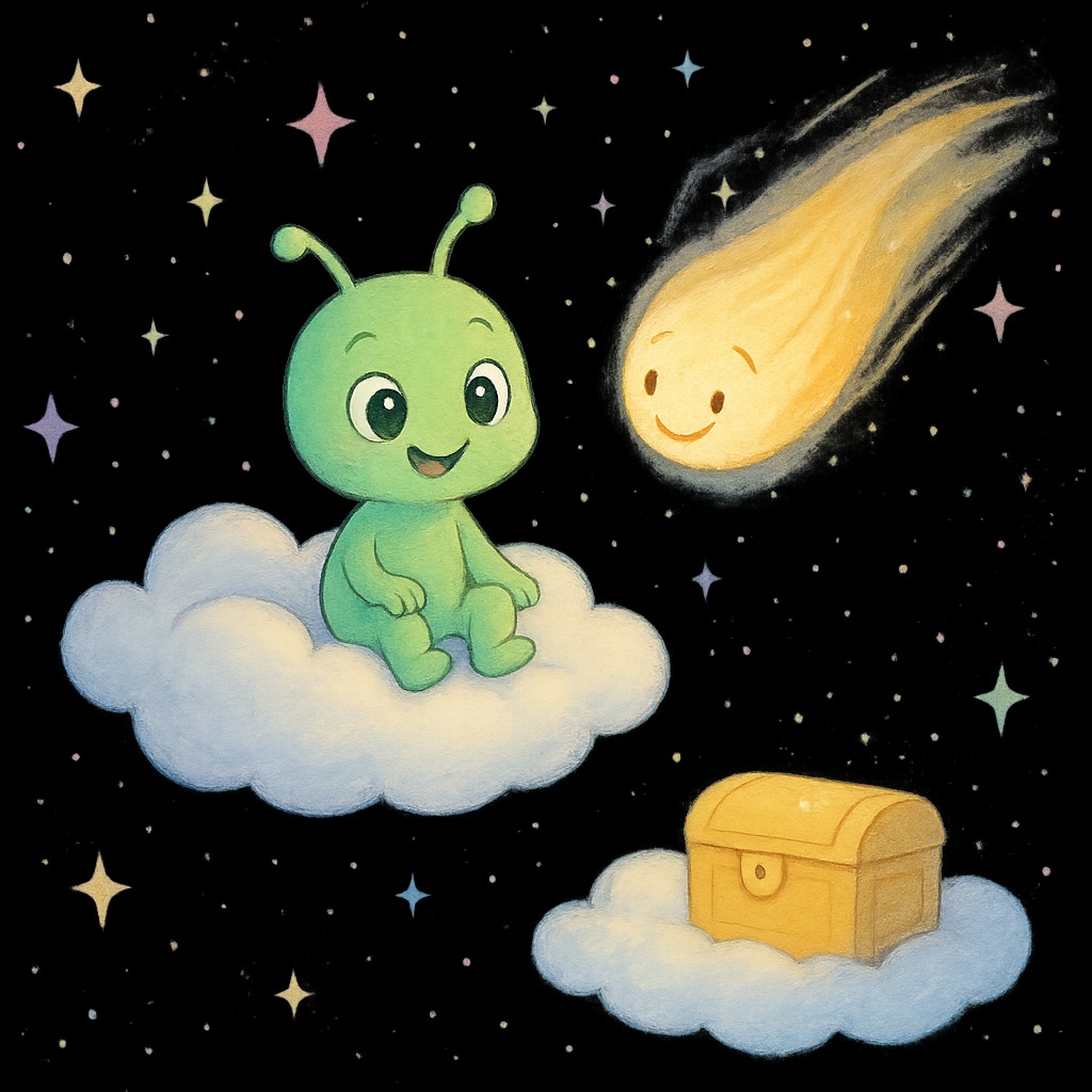 Illustration for Chapter 3: "Provocarea Cosmică"
