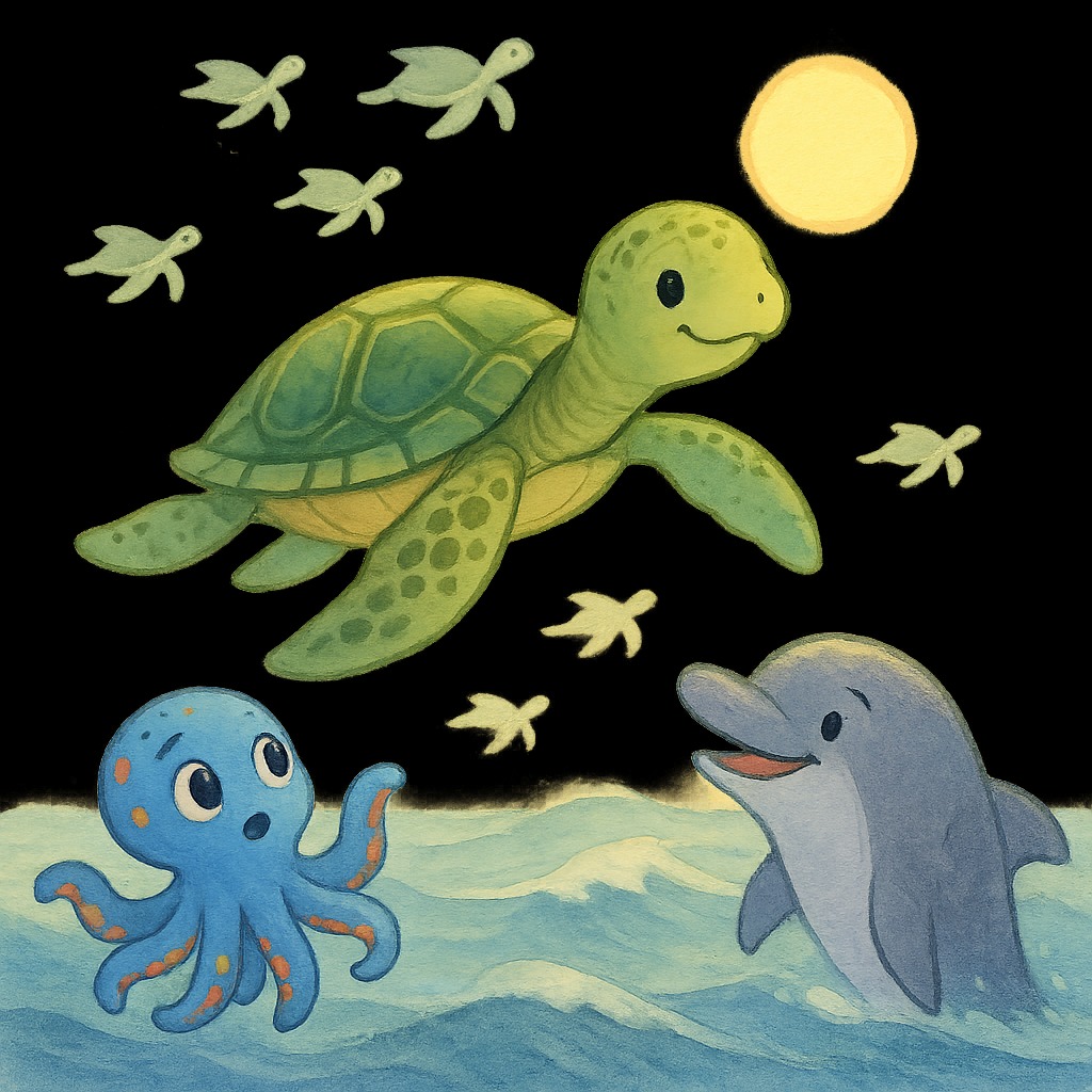 Illustration for Chapter 2: "Țestoasele Mării care Zboară pe Cer"