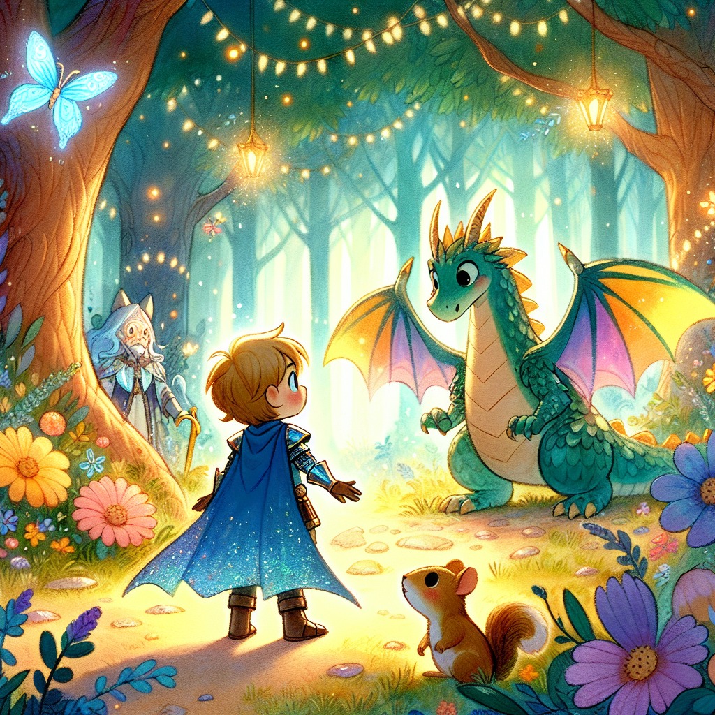 Illustration for Chapter 2: Into the Enchanted Forest