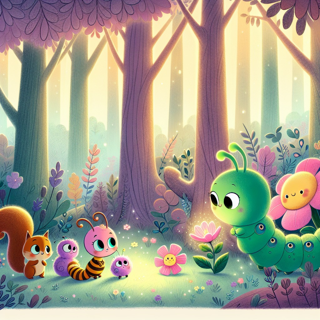 Illustration for Chapter 3: The Whispering Woods