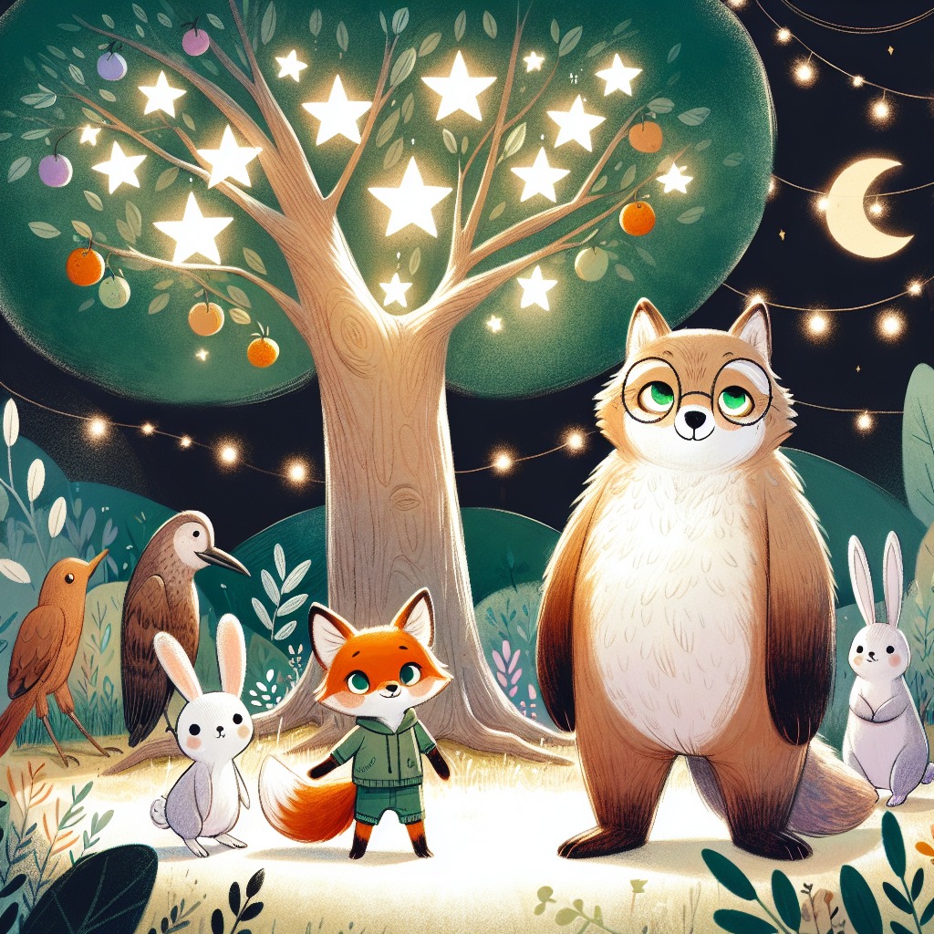 Illustration for Chapter 4: The Guardian of the Starfruit Tree