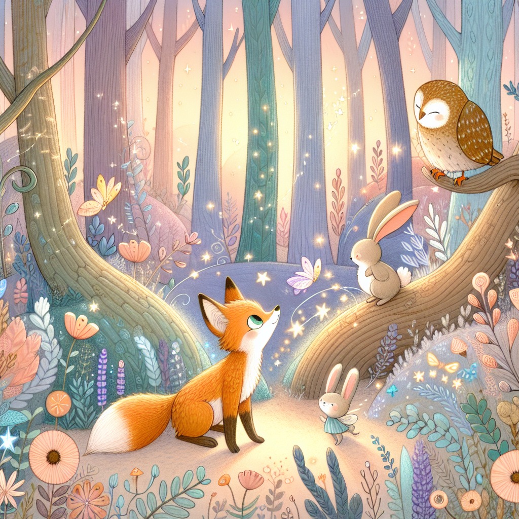 Illustration for Chapter 2: Into the Enchanted Forest