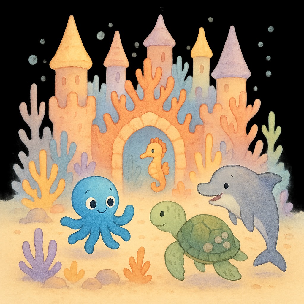 Illustration for Chapter 4: The Journey to the Coral Castle